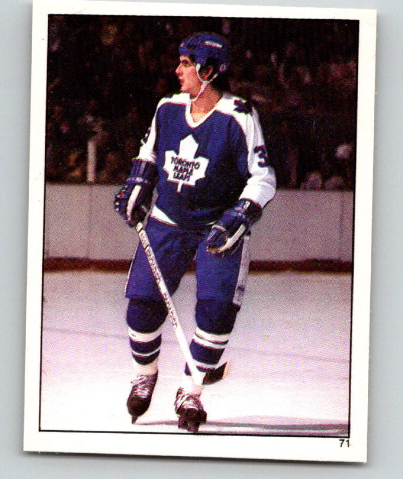 1982-83 Topps Stickers #71 Bob Manno NHL Hockey 06899 Image 1
