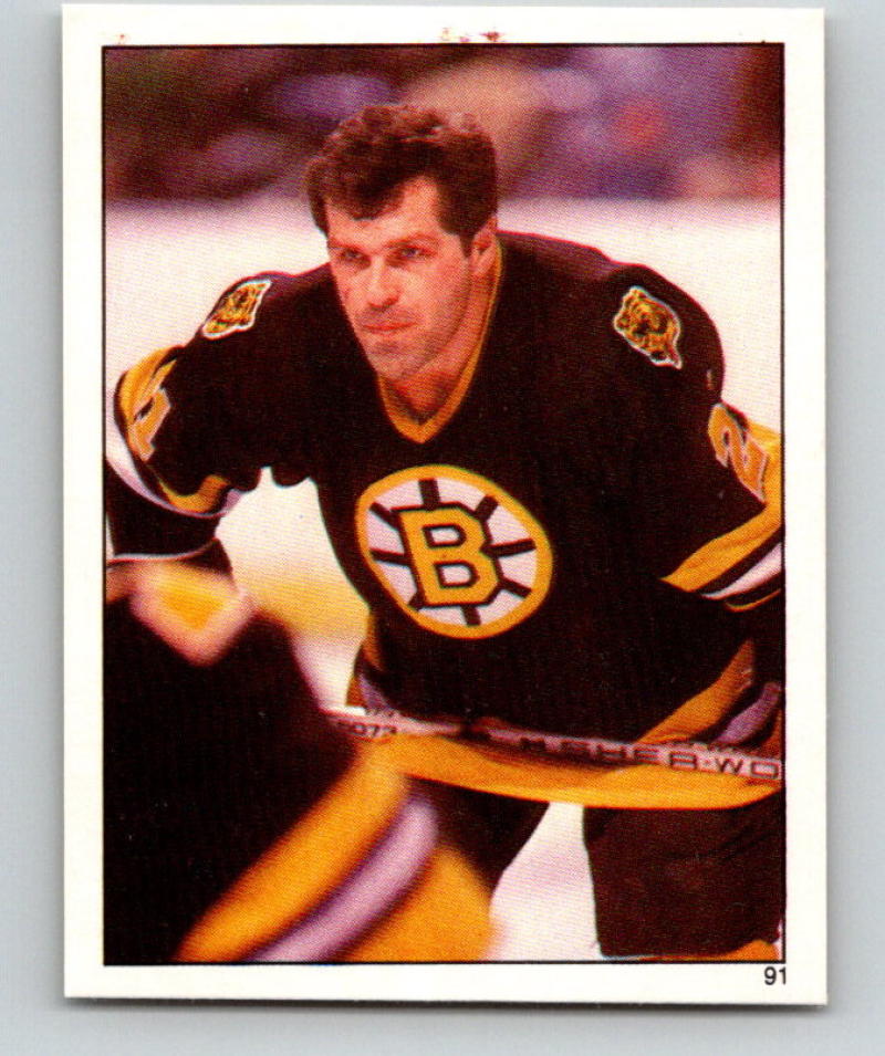 1982-83 Topps Stickers #91 Don Marcotte NHL Hockey 06900