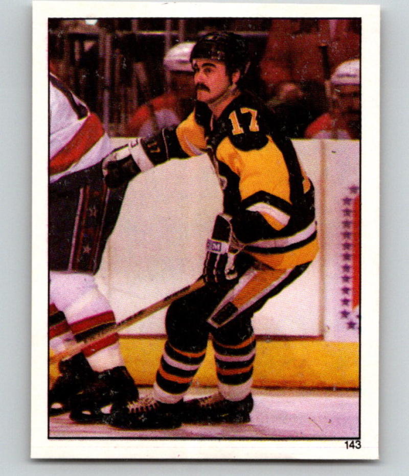 1982-83 Topps Stickers #143 Rick Kehoe NHL Hockey 06908 Image 1