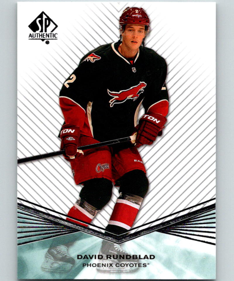 2011-12 Upper Deck SP Authentic Rookie Extended #R80 David Rundblad 05265 Image 1