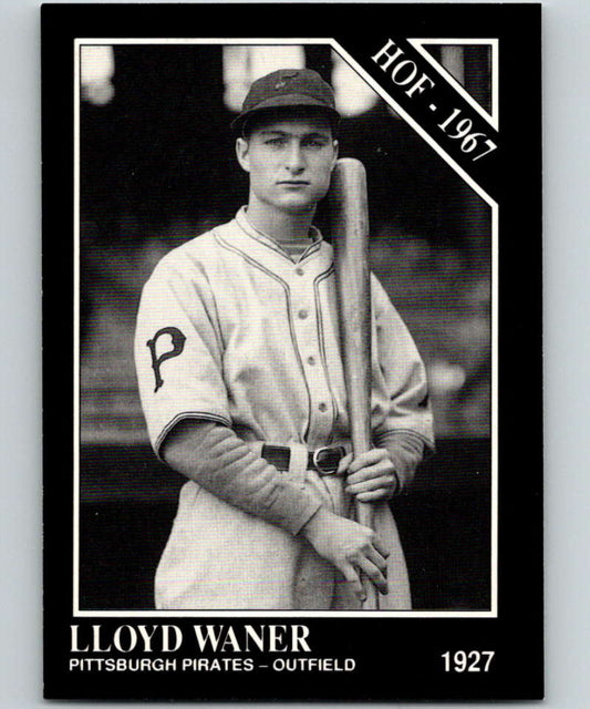 1991 Conlon Collection #6 Lloyd Waner HOF NM Pittsburgh Pirates
