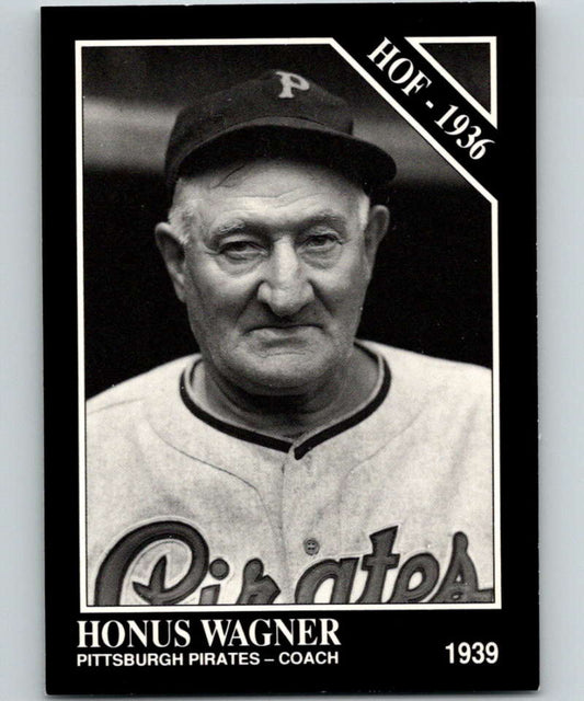 1991 Conlon Collection #8 Honus Wagner HOF NM Pittsburgh Pirates