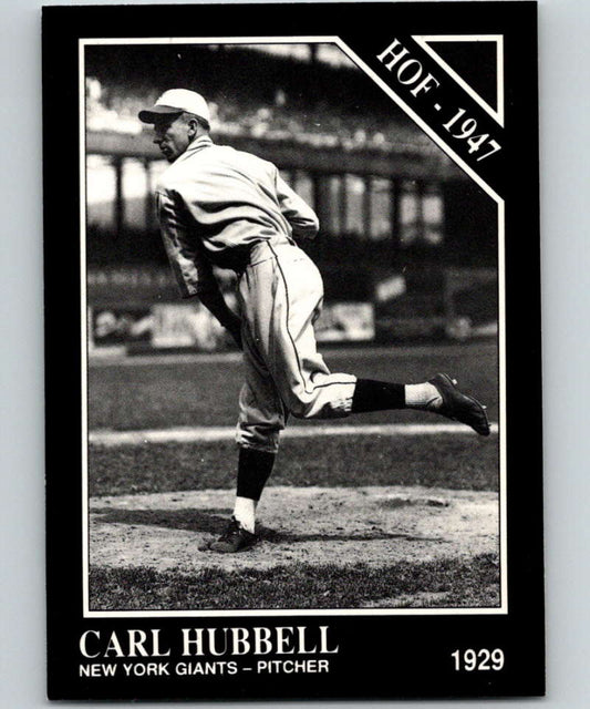 1991 Conlon Collection #10 Carl Hubbell HOF NM New York Giants
