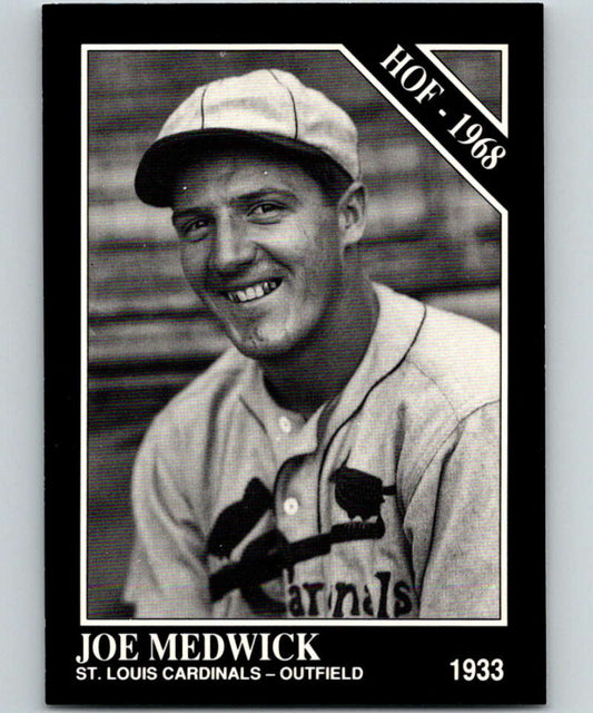 1991 Conlon Collection #18 Joe Medwick HOF NM St. Louis Cardinals  Image 1