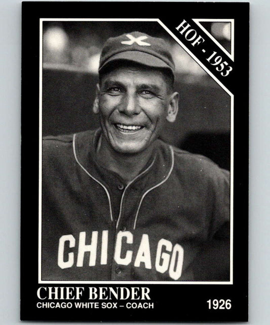 1991 Conlon Collection #20 Chief Bender HOF NM Chicago White Sox  Image 1