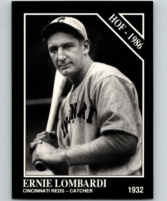 1991 Conlon Collection #27 Ernie Lombardi HOF NM Cincinnati Reds  Image 1