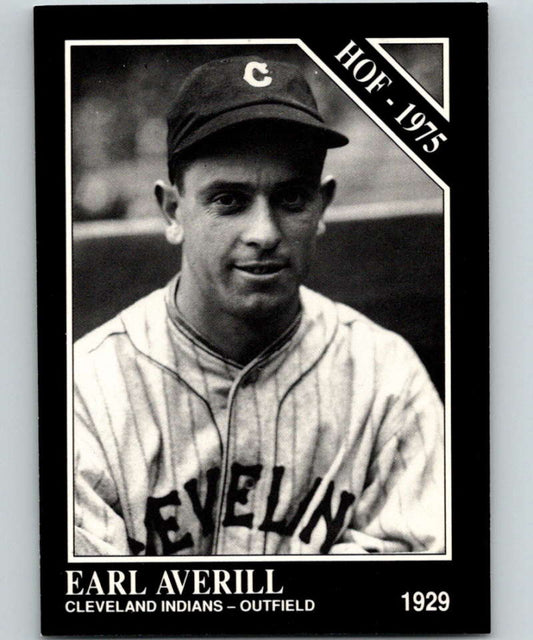1991 Conlon Collection #31 Earl Averill HOF NM Cleveland Indians  Image 1