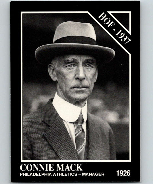 1991 Conlon Collection #45 Connie Mack HOF NM Philadelphia Athletics  Image 1