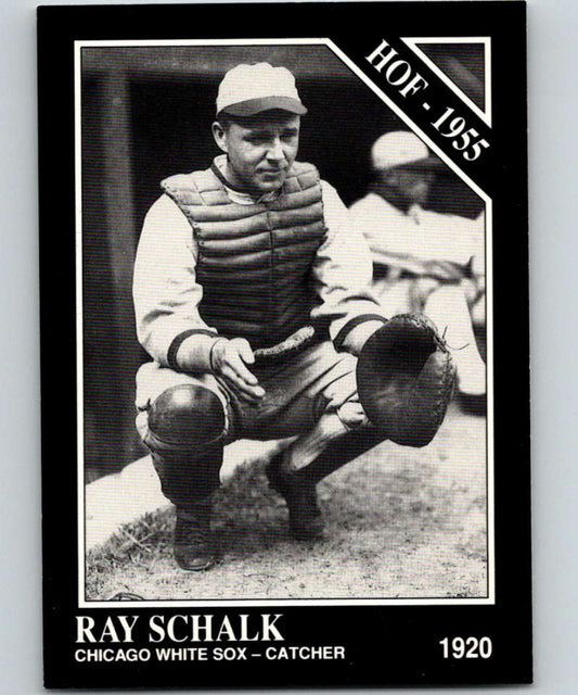 1991 Conlon Collection #48 Ray Schalk HOF NM Chicago White Sox