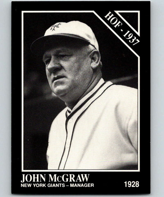 1991 Conlon Collection #65 John McGraw HOF NM New York Giants