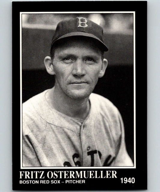 1991 Conlon Collection #99 Fritz Ostermueller NM Boston Red Sox  Image 1
