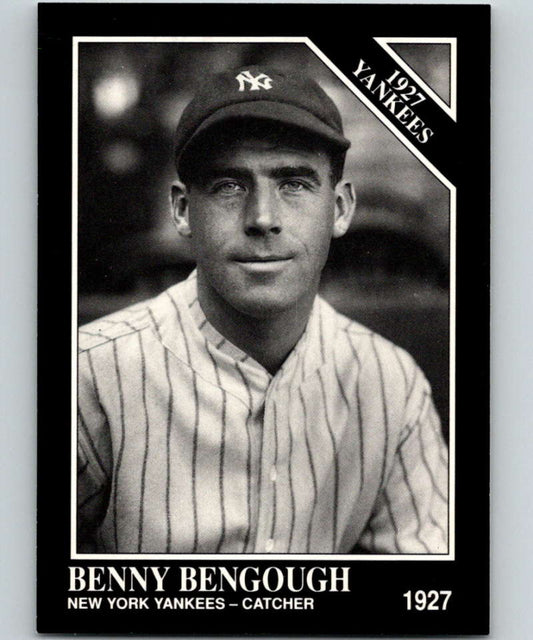 1991 Conlon Collection #103 Benny Bengough NM New York Yankees  Image 1
