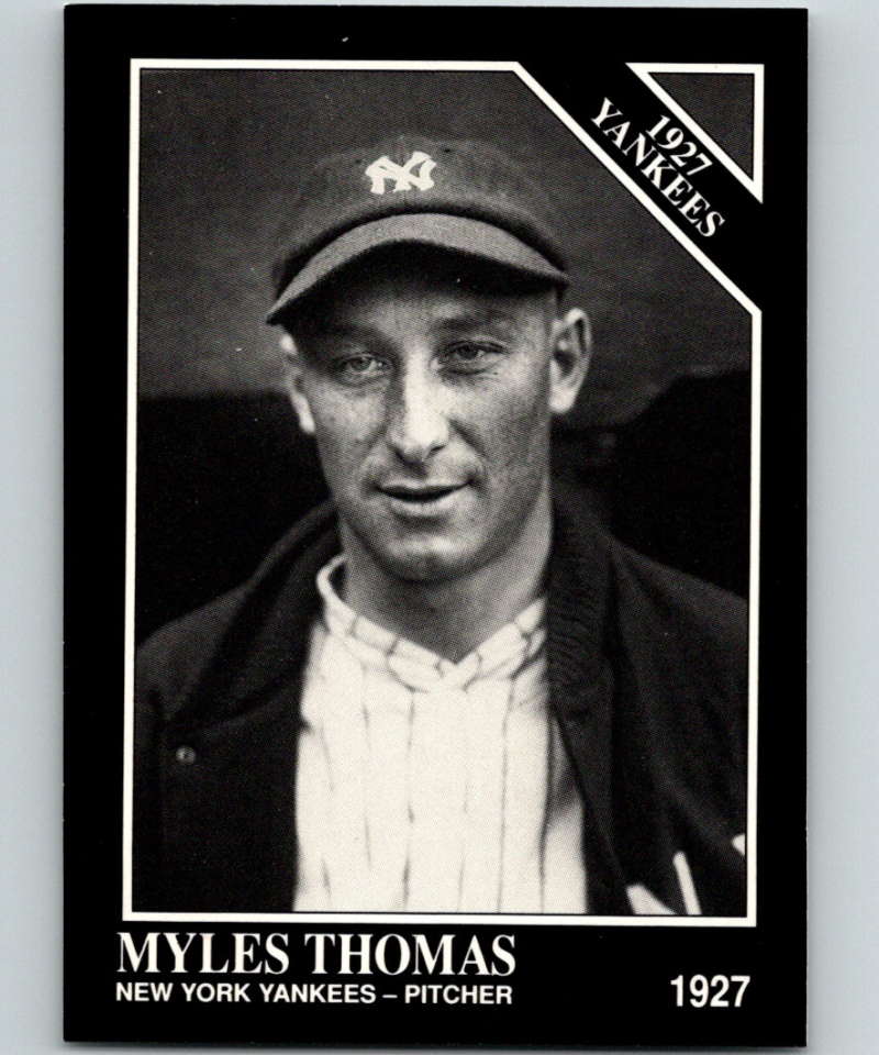 1991 Conlon Collection #106 Myles Thomas NM New York Yankees