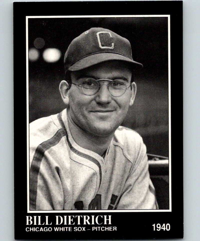 1991 Conlon Collection #133 Bill Dietrich NM Chicago White Sox  Image 1