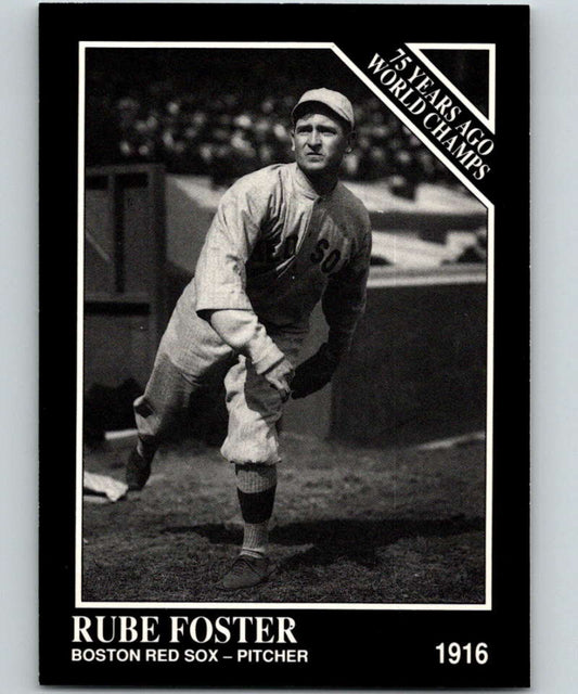 1991 Conlon Collection #138 Rube Foster NM Boston Red Sox  Image 1