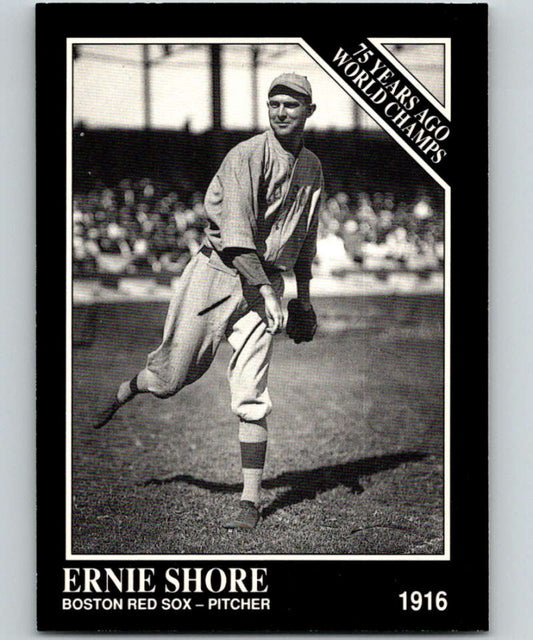 1991 Conlon Collection #141 Ernie Shore NM Boston Red Sox  Image 1
