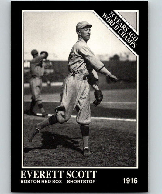1991 Conlon Collection #149 Everett Scott NM Boston Red Sox  Image 1