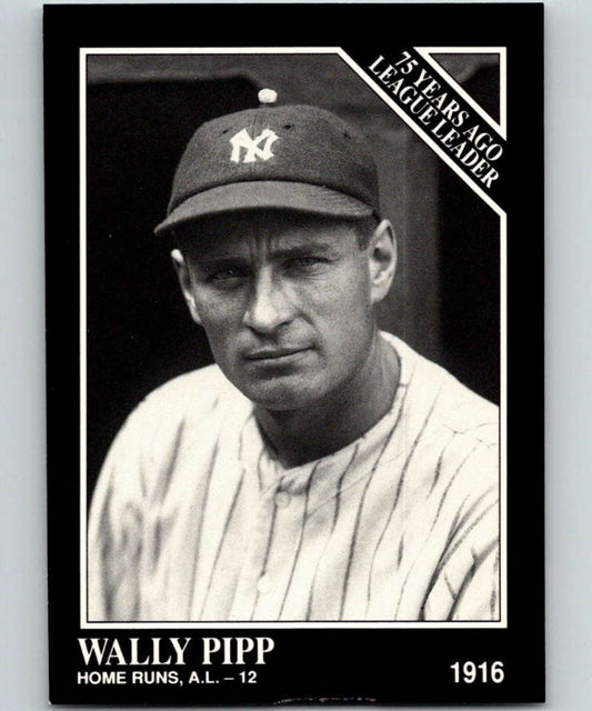 1991 Conlon Collection #157 Wally Pipp LL NM New York Yankees  Image 1