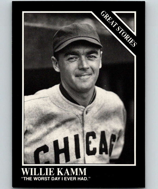 1991 Conlon Collection #166 Willie Kamm ST NM Chicago White Sox  Image 1