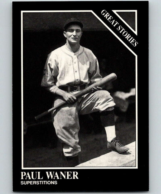 1991 Conlon Collection #167 Paul Waner ST NM Pittsburgh Pirates  Image 1