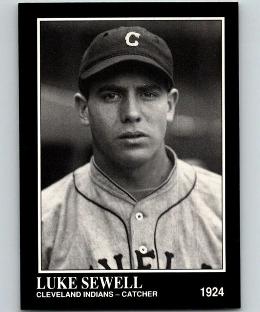 1991 Conlon Collection #193 Luke Sewell NM Cleveland Indians  Image 1