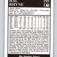 1991 Conlon Collection #195 Hal Rhyne NM Boston Red Sox  Image 2