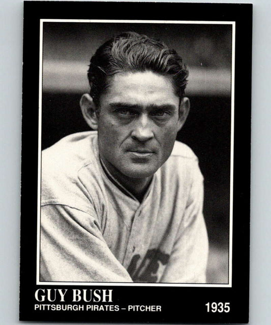1991 Conlon Collection #196 Guy Bush NM Pittsburgh Pirates  Image 1