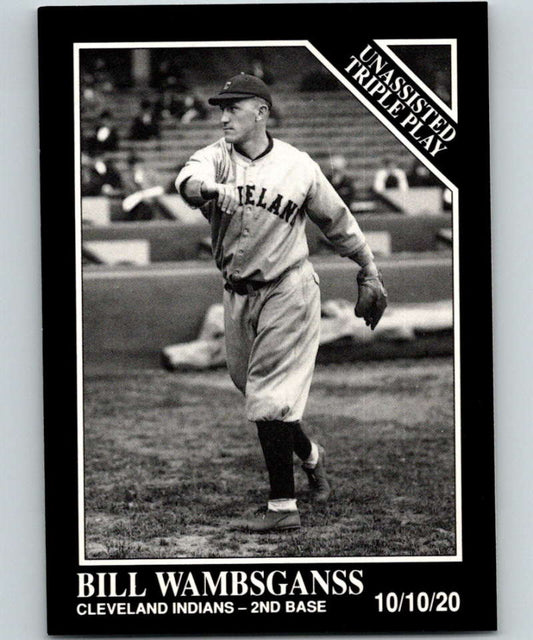 1991 Conlon Collection #200 Bill Wambsganss TP NM Cleveland Indians  Image 1