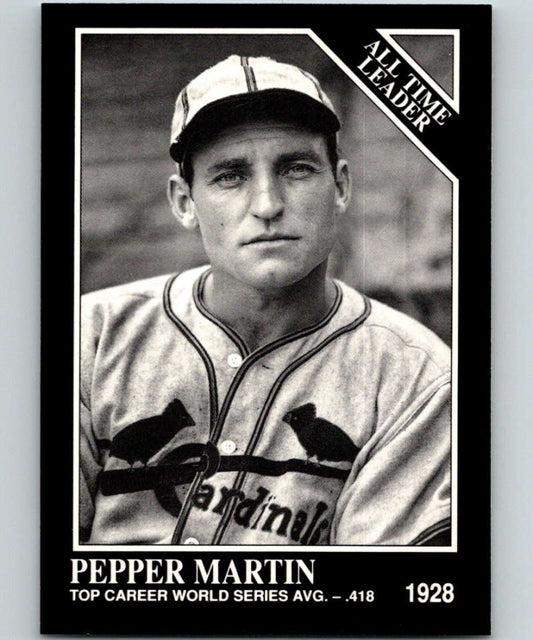 1991 Conlon Collection #274 Pepper Martin ATL NM St. Louis Cardinals  Image 1