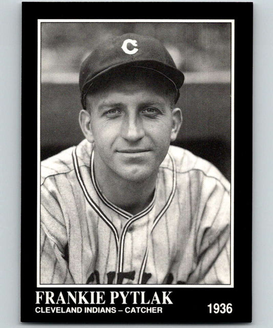 1991 Conlon Collection #280 Frankie Pytlak NM Cleveland Indians  Image 1