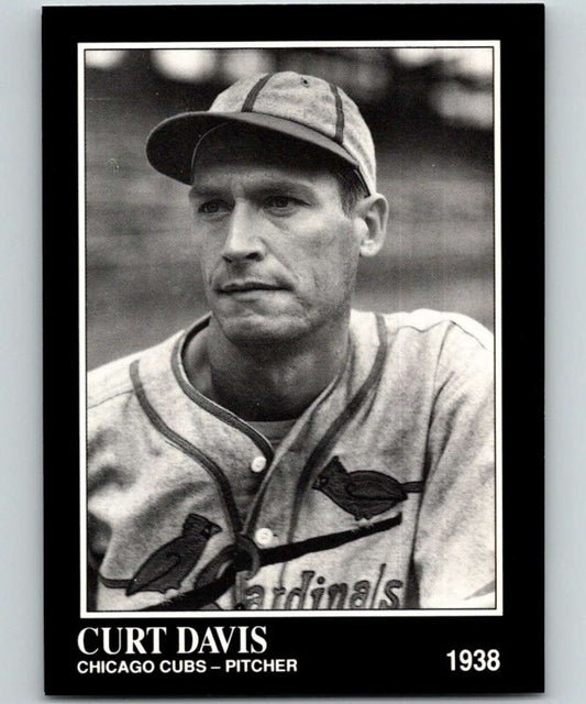 1991 Conlon Collection #282 Curt Davis NM St. Louis Cardinals  Image 1