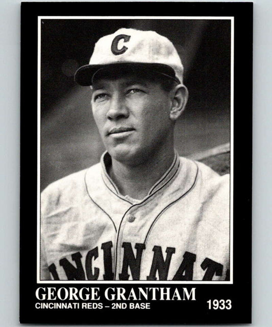 1991 Conlon Collection #292 George Grantham NM Cincinnati Reds  Image 1
