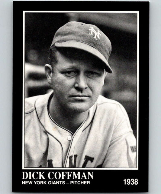 1991 Conlon Collection #321 Dick Coffman NM New York Giants  Image 1