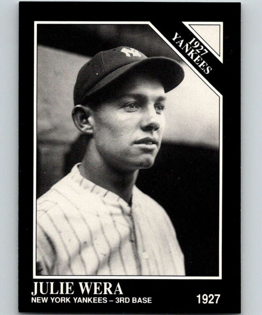 1991 Conlon Collection #100 Julie Wera NM New York Yankees  Image 1