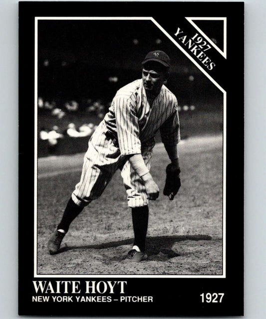 1991 Conlon Collection #115 Waite Hoyt NM New York Yankees  Image 1