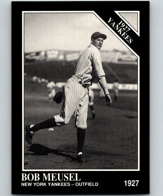 1991 Conlon Collection #122 Bob Meusel NM New York Yankees  Image 1