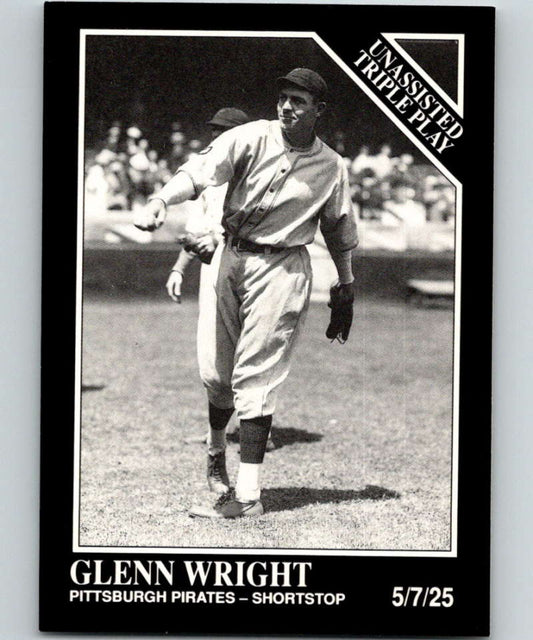 1991 Conlon Collection #208 Glenn Wright TP NM Pittsburgh Pirates  Image 1