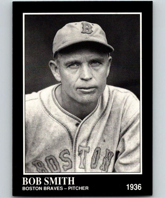 1991 Conlon Collection #217 Bob Smith NM Boston Braves  Image 1