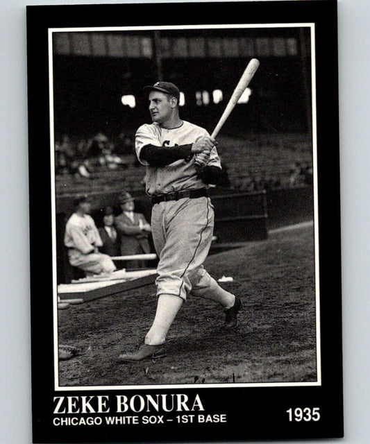 1991 Conlon Collection #237 Zeke Bonura NM Chicago White Sox  Image 1