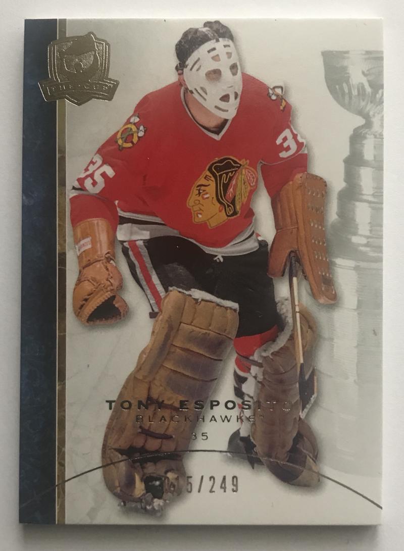 2008-09 Upper Deck The Cup #3 Tony Esposito 15/249 NHL Hockey 06981