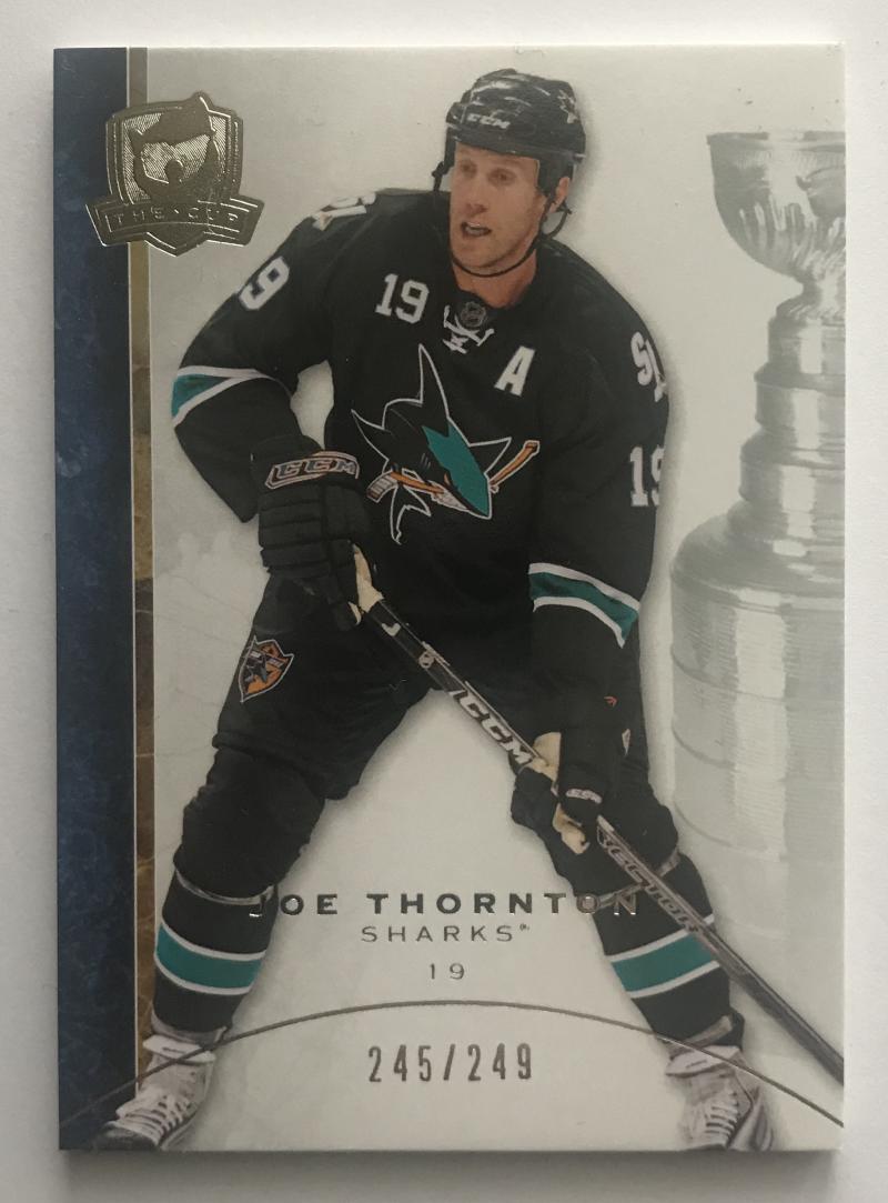 2008-09 Upper Deck The Cup #36 Joe Thornton 245/249 NHL Hockey 06983