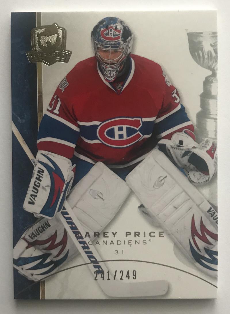2008-09 Upper Deck The Cup #55 Carey Price 241/249 NHL Hockey 06986