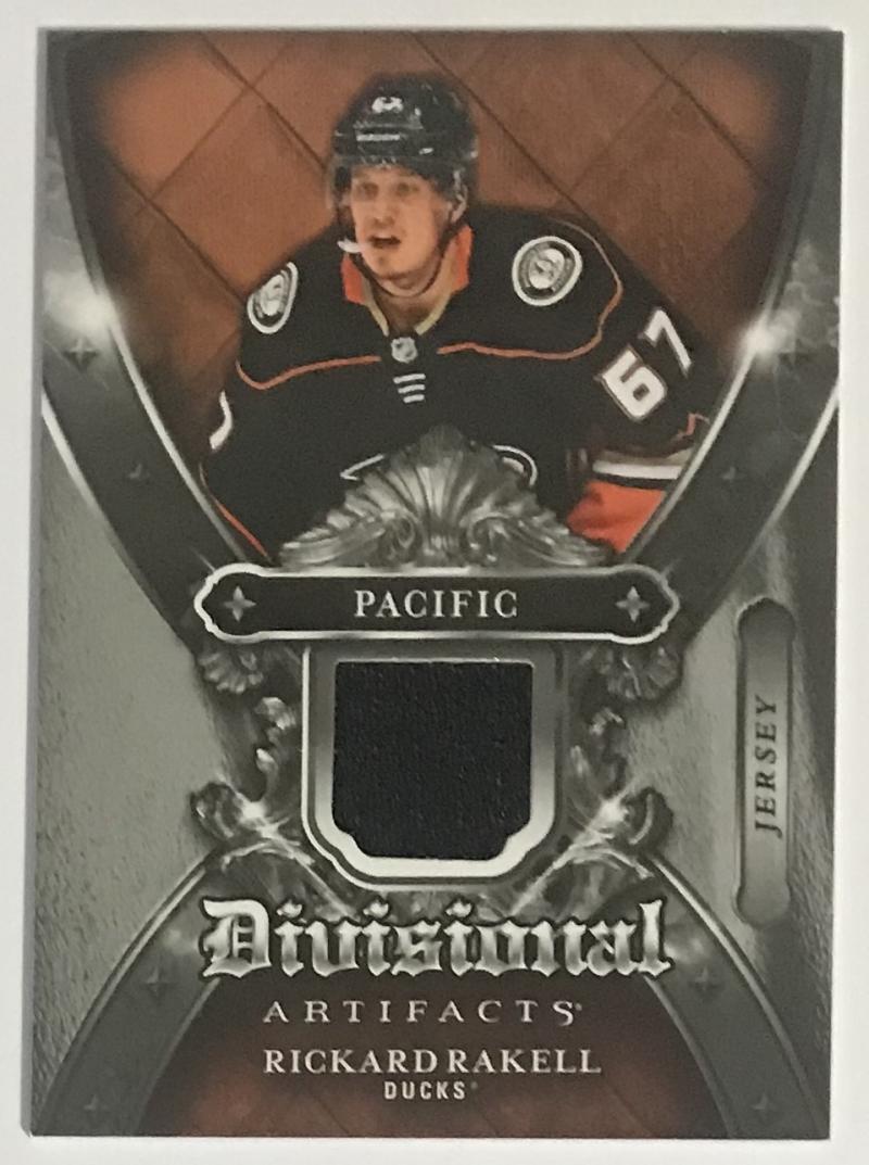 2018-19 Upper Deck Artifacts Divisional Artifacts Jerseys Rickard Rakell 06823