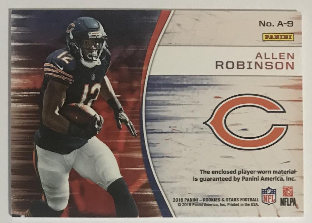 2018 Rookies and Stars NFL Authentic Jersey Allen Robinson BEARS 06829