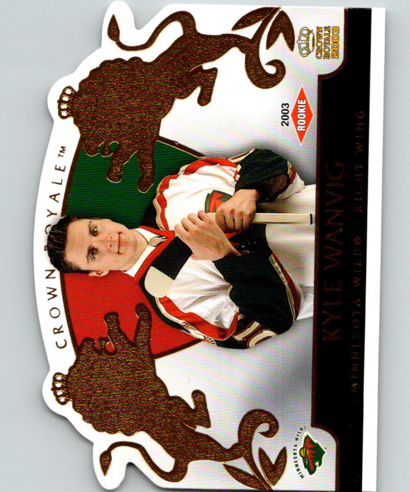 2002-03 Crown Royale #121 Kyle Wanvig MINT SP 1535/2299 Rookie 06837 Image 1