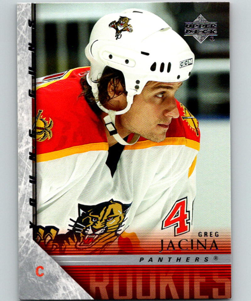 2005-06 Upper Deck #479 Greg Jacina MINT RC Rookie Young Guns YG 06839 Image 1