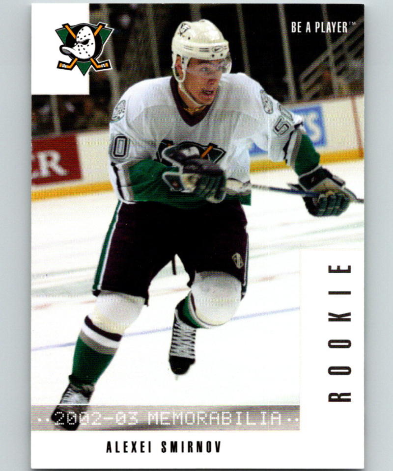 2002-03 Be A Player Memorabilia #300 Alexei Smirnov MINT RC Rookie 06854 Image 1