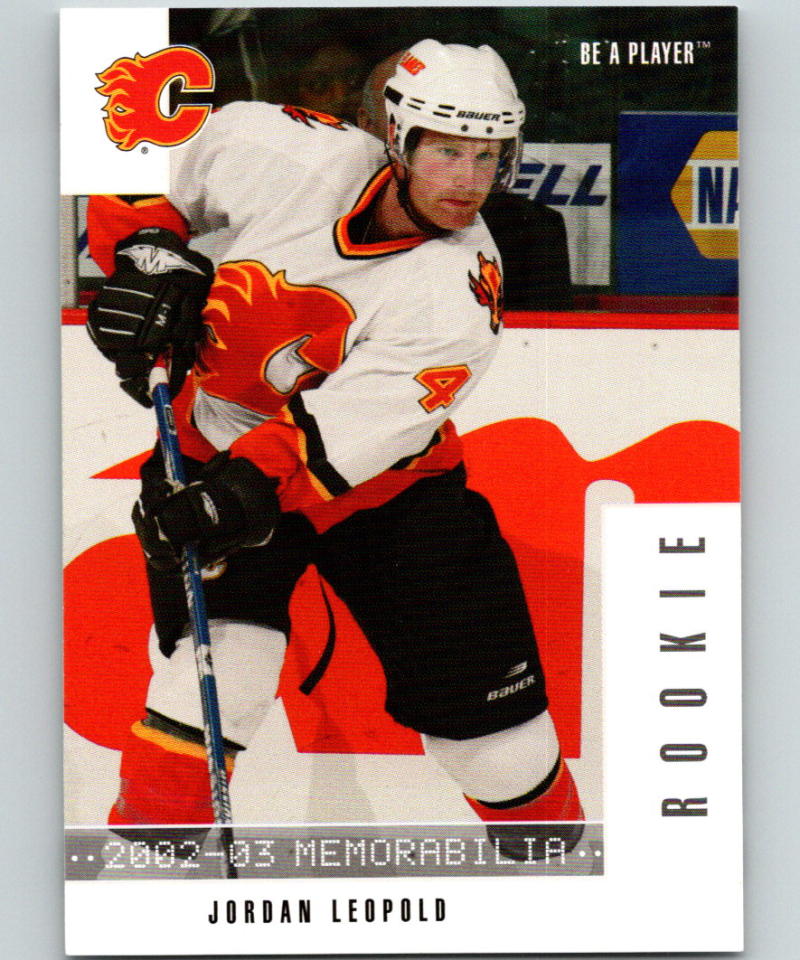 2002-03 Be A Player Memorabilia #283 Jordan Leopold MINT RC Rookie 06855 Image 1