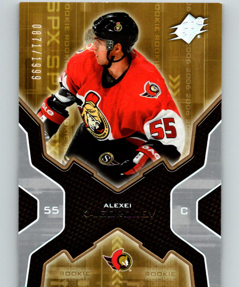 2006-07 SPX #187 Alexei Kaigorodov MINT Rookie 871/1999 RC 06859 Image 1