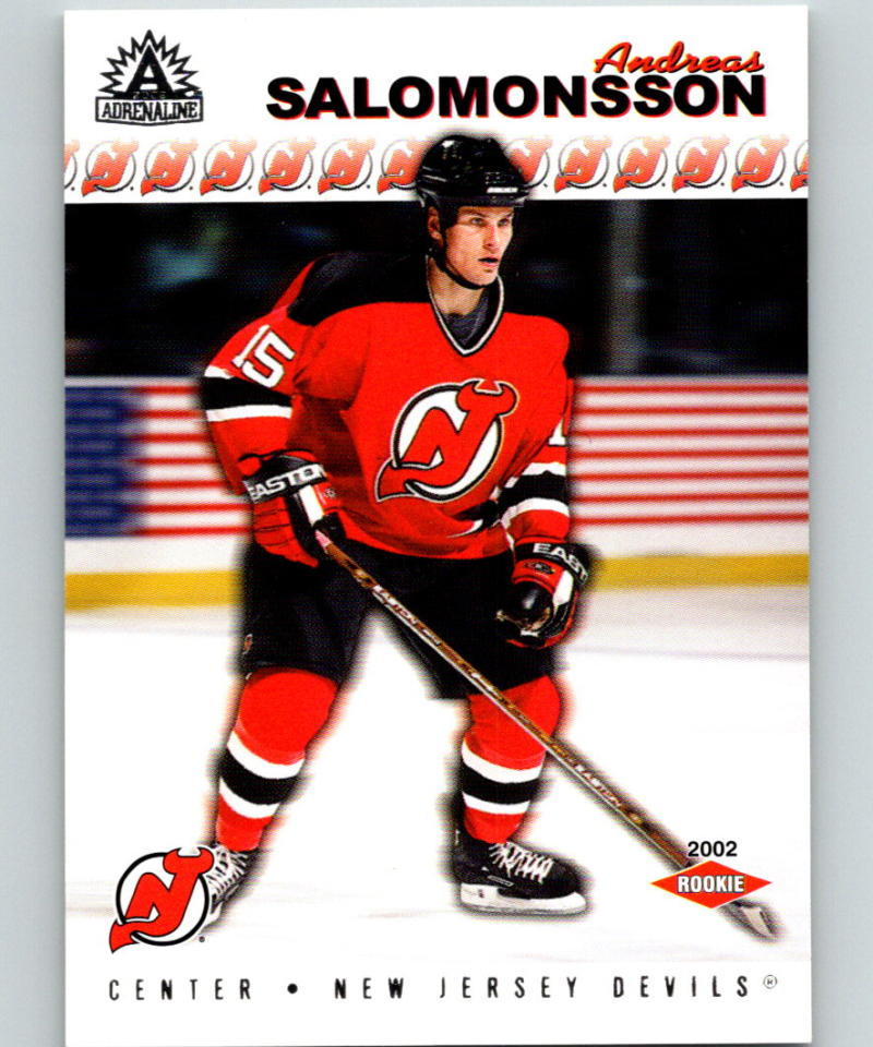 2001-02 Pacific Adrenaline #215 Andreas Salomonsson MINT RC Rookie 07020 Image 1